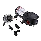 F Fityle 水圧ダイアフラムポンプ　水圧ポンプ　A07-128401 　取り付け簡単　高容量出力　低い電流消費量