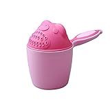 Davcor Moring ベビー湯おけ 手おけ 手桶 湯おけ お風呂おもちゃ 専用片手おけ お風呂シャワー ベビーバス 湯遊び シャワー用 可愛い くまちゃん 水を掬う ピンク