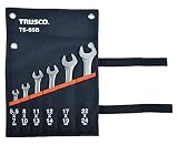 TRUSCO(トラスコ) 両口スパナセット(6本組) TS-6SA