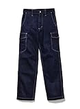 ［リー］ Lee ワークウェア 作業服【レディースカーゴパンツ】使い勝手と機能性にこだわったパンツ【051-LWP-63002】 (L, 8-インディゴネイビー)