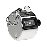 Myoffice ステンレス 金属手持式 4桁 数取器