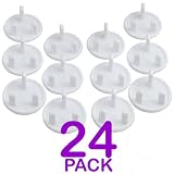 12/- Baby/Child Proof Plug Socket Safety Cover Protector Protection Guard - Round 3 Pin Plug Socket 