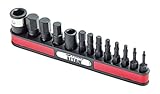 Titan Tools 16037 13-Piece SAE Impact Hex Bit Set [並行輸入品]