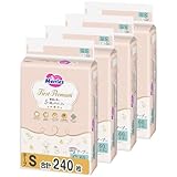 【Amazon.co.jp限定】【テープ Sサイズ】メリーズ ファーストプレミアム(4~8kg) 240枚 (60枚×4) [ケース品]