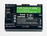 LP-E6 LP-E6N LP-E6NH 互換バッテリー