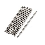 10個1.5ミリメートルX 20ミリメートルストレートシャンクHSSツイストドリルのドリルビット
