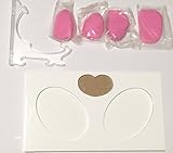 ベビー フォトフレーム 手形 足形 写真立て 赤ちゃん プレゼント 出産祝い (タイプ2, ピンク)