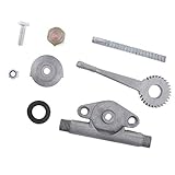 F Fityle 芝刈り機/掘削機/ブルドーザー用　スロットルレバー　コンポーネントアセンブリ　アルミ　耐摩耗性
