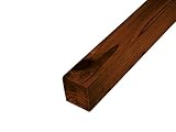 DIY素材 国産杉（新材）棒状材 厚36×幅40×長さ310ｍｍ 屋外用塗装仕上げ DB（ダークブラウン）色