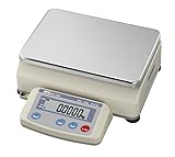 A&D パーソナル高分解能型電子天びん EK-15KL ≪ひょう量:15kg 最小表示:0.1g 皿寸法:300(W)*210(D)mm 検定無≫