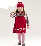 Le Top（ルトップ） ハートニットワンピース ベビー、キッズ、女の子 (9M)