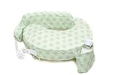 Zenoff Products Nursing Pillow Slipcover Sage Dotted Daisies Green [並行輸入品]