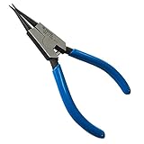 フジ矢 スナップリングプライヤー(握ると開く軸用・直爪)先端直径φ1.3mm リング範囲10-25mm 爪固定式 145mm FSS-145
