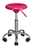 ガス圧スツール ピンク NK-425