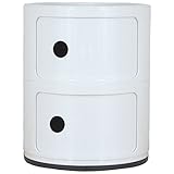 MODERN STORAGE CABINET (モダンストレージキャビネット) 2段タイプ 【ホワイト】