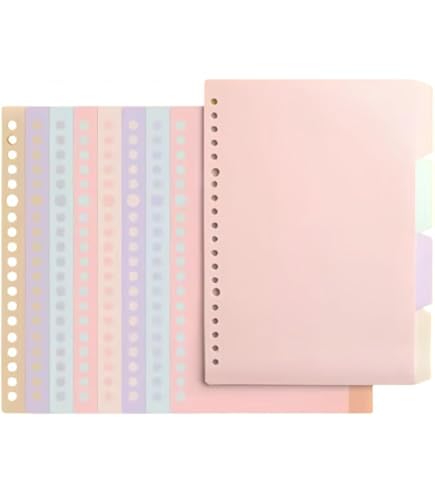 Amazon.co.jp: 丈夫な663319 パンチポケットインデックスセット 12分割