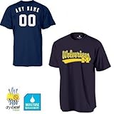 カスタムMichigan Wolverines NCAA Officially Licensed cool-baseレプリカジャージーシャツ( 3スタイル、Youth /大人用サイズ)