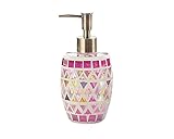 モザイクガラスのソープディスペンサー 丸和貿易 ブリスターチ ディスペンサー モザイク 600150402