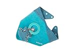 Malarkey Kids - Buddy Bib - Sensory Teething Toy and Bib (Blue) [並行輸入品]