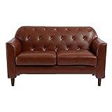 2人掛けソファ  VILLA（ヴィラ）PVCレザー/モダン/レトロ/ミッドセンチュリー