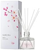デイリーアロマ サクラらしくSAKURA リードディフューザー(120ｍL)桜 さくら 日本製 春 消臭 除菌 フレグランス ルームミスト ギフト フローラル アロマ 芳香剤 花