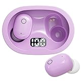 Bluetooth 5.3 イヤホン 超小型 ブルートゥース ヘッドセット ワイヤレスイヤホン 軽量 両耳 自動ペアリング HiFi音質 ミニ充電ケース付き LED残電量表示 マイク内蔵 iPhone/iPad/Android対応 ホワイト