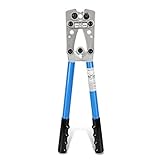 Amzdeal 圧着ペンチ 圧着工具 ツール ラチェット ファストン端子用 切断工具