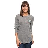 NFLレディース長袖ハーフタイムHenley Tee L
