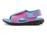 [ナイキ] NIKE 女の子 男の子 ベビー 子供靴 通学靴 運動靴 ベビーシューズ サンダル スニーカー サンレイ アジャスト 4 TD ストラップ 屈曲性 SUNRAY ADJUST 4 TD 3