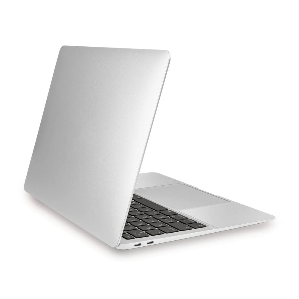 wraplus スキンシール MacBook Air 13 インチ M5 M4 M3 M2 対応 シルバー | 2026 2025 2024 2022 カバー フィルム 保護 マックブック エア エアー Mac Book Air13 13inch 薄