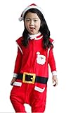 (トヨベイ)Toyobuy 赤ちゃん ベビー 子供 男の子 女の子可愛い 動物 ノースリーブ ふわふわ スーツ ボディスーツ 寝袋 パジャマ ネグリジェ 赤色 L