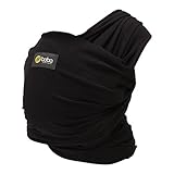 Boba [ ボバ ] Boba Wrap [ ボバ ]ラップ ベビースリング ベビーキャリア 抱っこ紐 Black ブラック [並行輸入品]