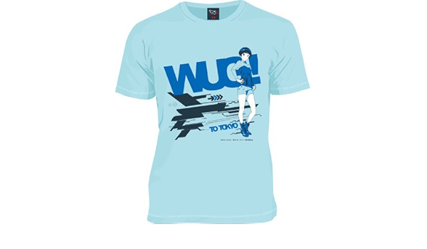 Amazon Wake Up Girls 七瀬佳乃 03 Tシャツ ライトブルー L アニメ 萌えグッズ 通販