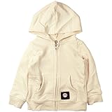 《年間定番》ZERO standard(ゼロスタンダード)30/7裏毛ベーシックパーカージャケット 90cm/OB NO.B-100501