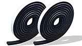 プランプ すきまテープ「スキマッチ」黒/ブラック 厚5mm×幅10mm×長さ2m/2巻入 戸当たり 防水 防音 すきま風 断熱 気密