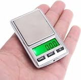 【ishop】精密 電子 はかり デジタル スケール 0.01g~500g 電池二個付き
