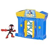 ハズブロ(HASBRO) マーベル MARVEL スパイディとすごいなかまたち シティブロック シティバンク、2.5インチ (6 cm) サイズ アクションフィギュア、プレイセット、対象年齢3才以上 F8362 正規品