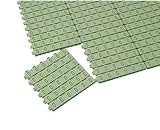 TRUSCO テラモト ロ-ルスノコ 素足用 緑 MR0631761