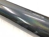 【ダイヤモンドレーザー】カーラッピングシート152ｃｍ×30ｃｍライトブラック ラメ入りラッピングフィルム