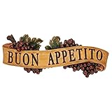 Buon Appetito Wall Plaque [並行輸入品]