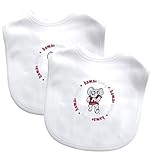 Baby Fanatic Team Color Bibs, University of Alabama, 2-Count by Baby Fanatic [並行輸入品]