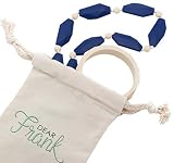 Dear Frank 'Charlotte' Nursing Necklace for Mom Plus Free Bracelet | Silicone Teething Necklaces Mak