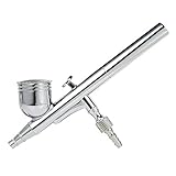 KKmoon エアブラシ スプレーモデルエアブラシ 口径0.3mm 7cc ダブルアクションエアブラシ 重力式 アートの絵画 入れ墨 マニキュア ネイルツール