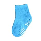 7ペアノンスリップ新生児幼児靴下暖かいストッキングベビーギフト9-12 CM 0-1歳の赤ちゃん-A02