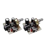 D DOLITY LM386 ミニ アンプボード　DIYキット　オーディオアンプモジュール（2個）　