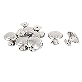 SODIAL(R) 28mm直径のキャビネット　戸棚　ワードローブドア　引き出しプルハンドルノブ　10件