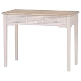 【ブロカント】デスク（ホワイト） 輸入雑貨 アンティーク家具 hb3i-MT-7325WH