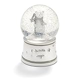 Mamas & Papas Polar Bear Christmas Snow Globe (White) by Mamas & Papas