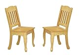Teamson Kids - Windsor Set of 2 Chairs - Honey [並行輸入品]