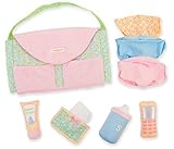 Manhattan Toy Baby Stella Darling Diaper Bag Changing Set and Accessories for Nurturing Dolls [並行輸入品